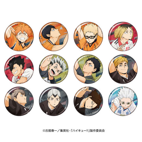 『ハイキュー!!』グリッターカンバッジコレクション 12個入りBOX